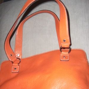 Kate Spade Small Orange Purse great for Halloween